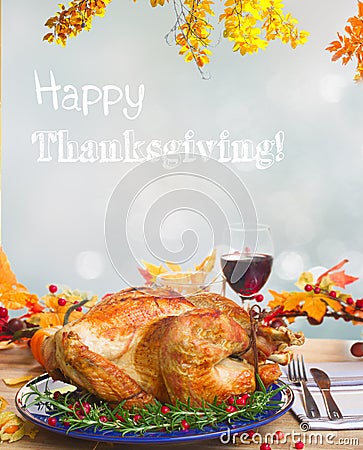 Thnaksgiving turkey Stock Photo