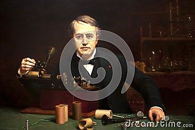 Thomas Edison Editorial Stock Photo