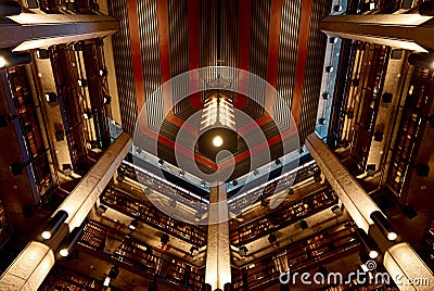 Thomas fisher rare book library Editorial Stock Photo