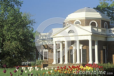 Thomas Jefferson's Monticello Stock Photo