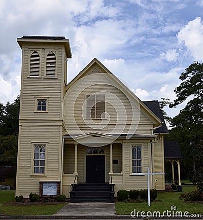 Thomasville Church Editorial Stock Photo