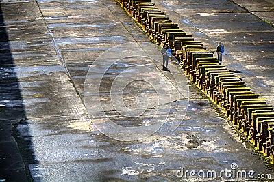 Thompson Graving Dock, Belfast, Nor Editorial Stock Photo