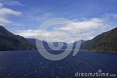 Thompson Sound / Doubtful Sound Stock Photo