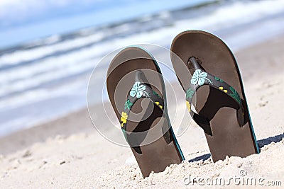 Thongs Stock Photo