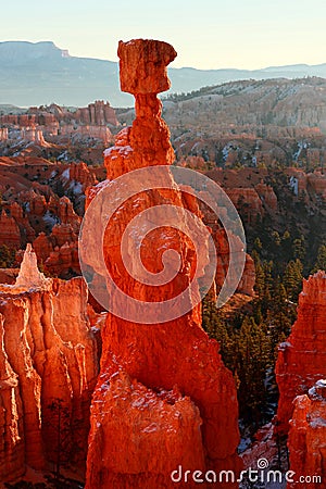 Thor's hammer, Bryce Canyon Stock Photo
