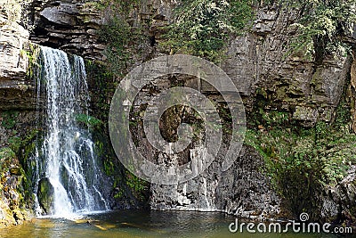 Thornton Force, Ingleton, Yorkshire, England Stock Photo