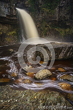 Thornton Force in Yorkshire Stock Photo