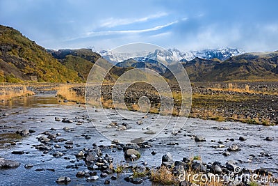 Thorsmork, Southern Iceland Stock Photo