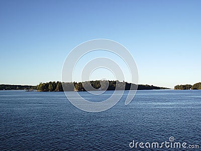 Thousand Islands and Kingston in Ontario, Canada Stock Photo