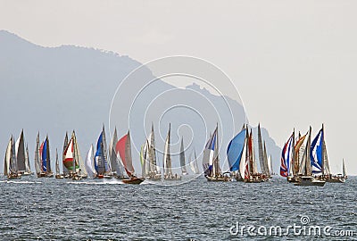 Thousand Sails 2010 Editorial Stock Photo