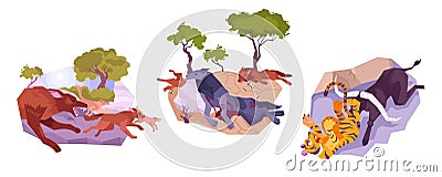 Animals Icon Set Vector Illustration