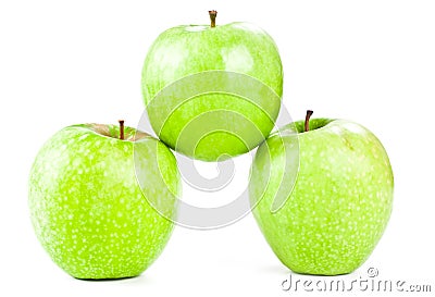 Three apple Stock Photo