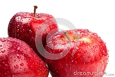 Three apple Stock Photo