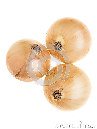 Three array onion Stock Photo