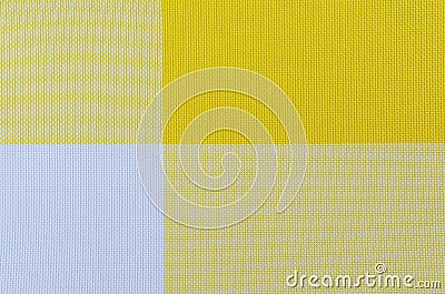 Three-color, four-zone texture in white and yellow Stock Photo