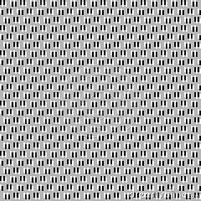 Three color Geomatric abstract repeat pattern computer generated image and wallpaper design Stock Photo