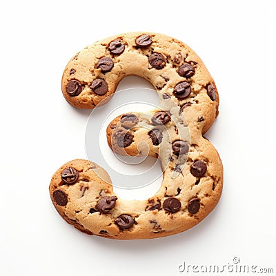 Number 3 Cookies A Delicious Twist On Complexity Theory Stock Photo