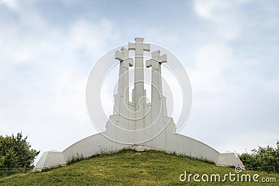 Three crosses Stock Photo