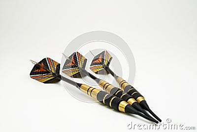 Three darts Stock Photo