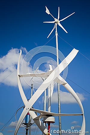 Wind energy Stock Photo