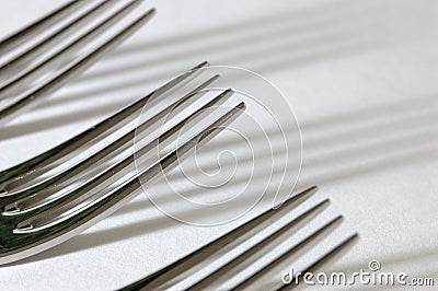 Three forks Stock Photo