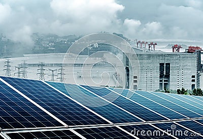 Three Gorges Dam, China Stock Photo