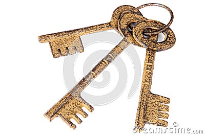 Three keys Stock Photo