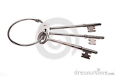 Three keys Stock Photo
