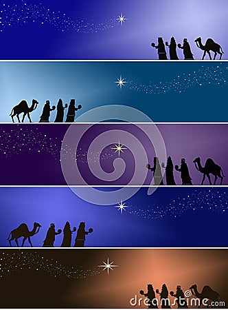 Three kings Stock Photo