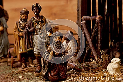 The Three Kings (Nativity Scene) Royalty Free Stock Photo - Image: 34903675