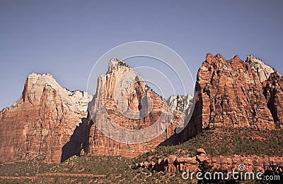 Three Patriarchs Stock Photo