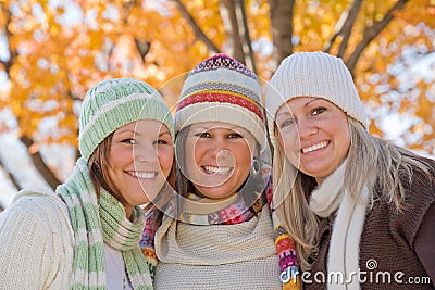 Three Sisters Stock Photo