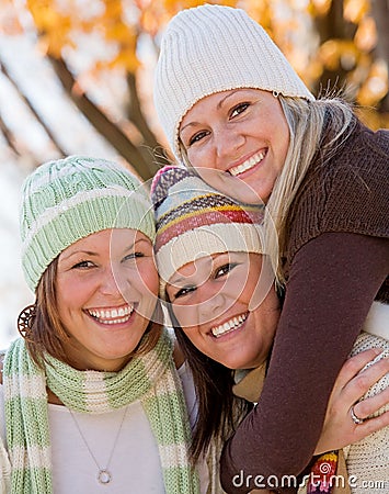 Three Sisters Stock Photo