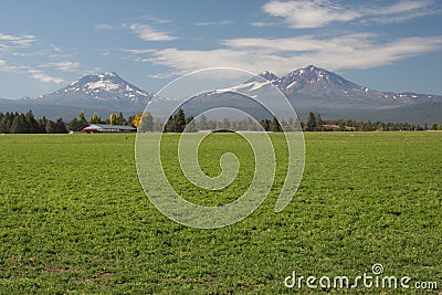 The Three Sisters Stock Photo