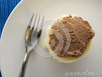 Three-stody cake Stock Photo