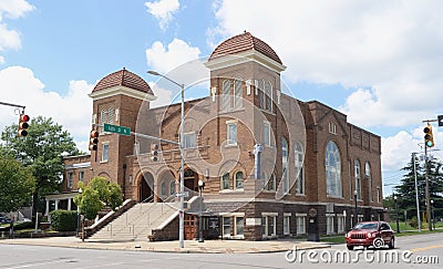 16th Street Baptist Church, Birmingham, Alabama Editorial Stock Photo