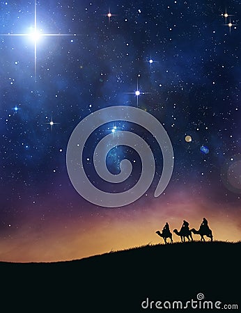 Three wise men Stock Photo