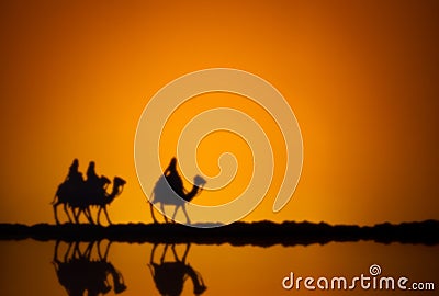 Three wise men Stock Photo