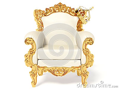 Throne Stock Photo