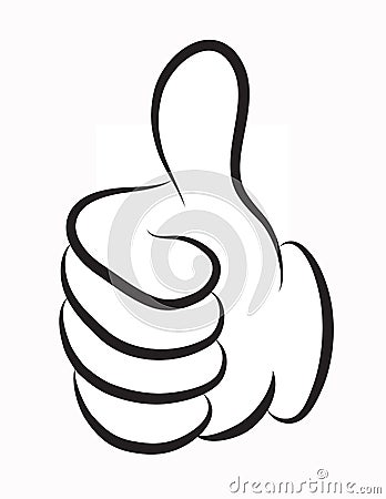 Thumb Up Vector Vector Illustration