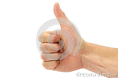 Thumbs up Stock Photo