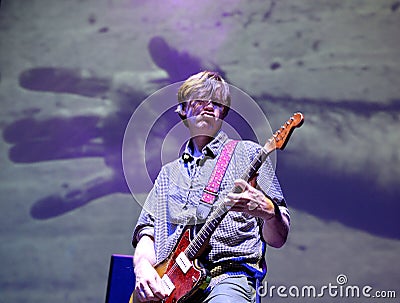 Thurston Moore (band) live performance at Bime Festival Editorial Stock Photo