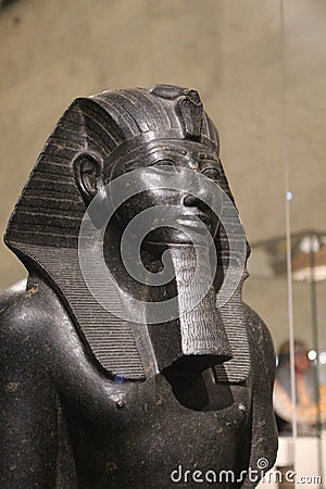 Statue of King Thutmose III Editorial Stock Photo