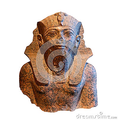 Thutmose IV, Pharaoh of the 18th dynasty of Egypt, who ruled in approximately the 14th century BC. Stock Photo