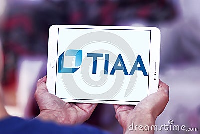 Tiaa organization logo Editorial Stock Photo