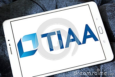 Tiaa organization logo Editorial Stock Photo