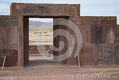 Tiahuanaco Bolivia Stock Photo