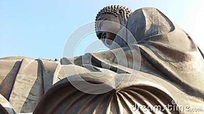 Tian Tan Buddha Statue, Lantau Island, Tung Chung, Hong Kong Stock Photo