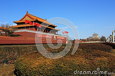 Tiananmen of china Editorial Stock Photo