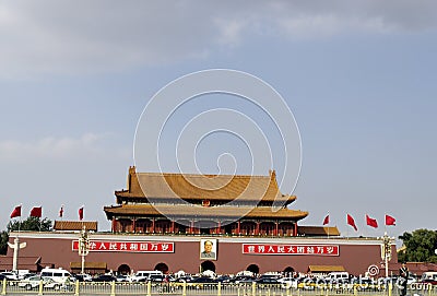 Tiananmen Gate Editorial Stock Photo